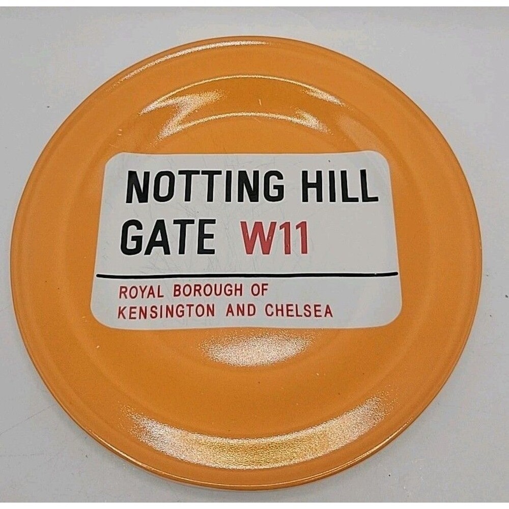 Rosanna Forever Hip London Bread Plates - Beatles Abbey Road Penny Lane
